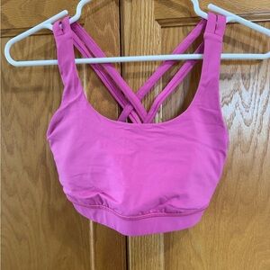 lululemon athletica Pink Sports Bra